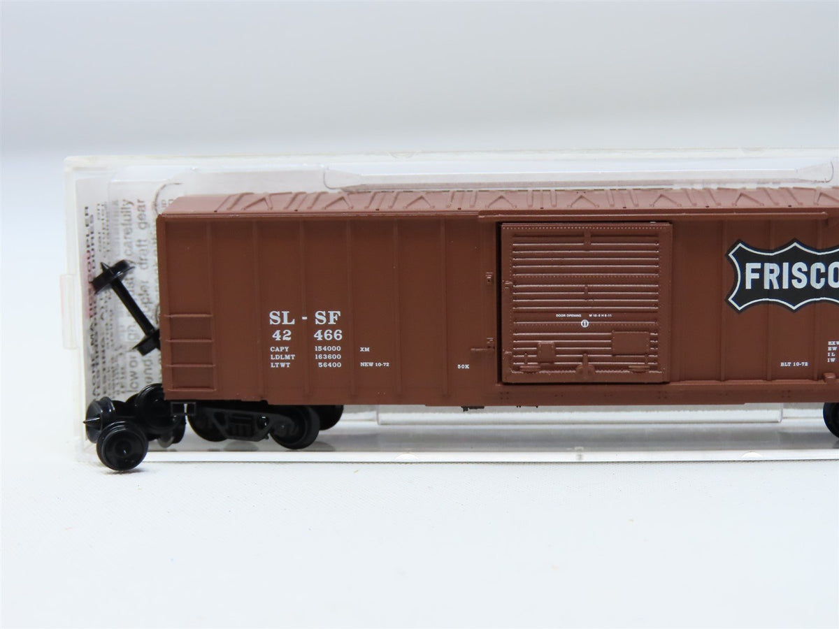 N Scale Micro-Trains MTL #25270 SL-SF Frisco 50&#39; Single Door Box Car #42466