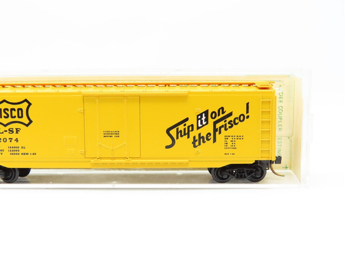 N Kadee Micro-Trains MTL #32144 SL-SF Frisco 50&#39; Box Car #12074 - Blue Label