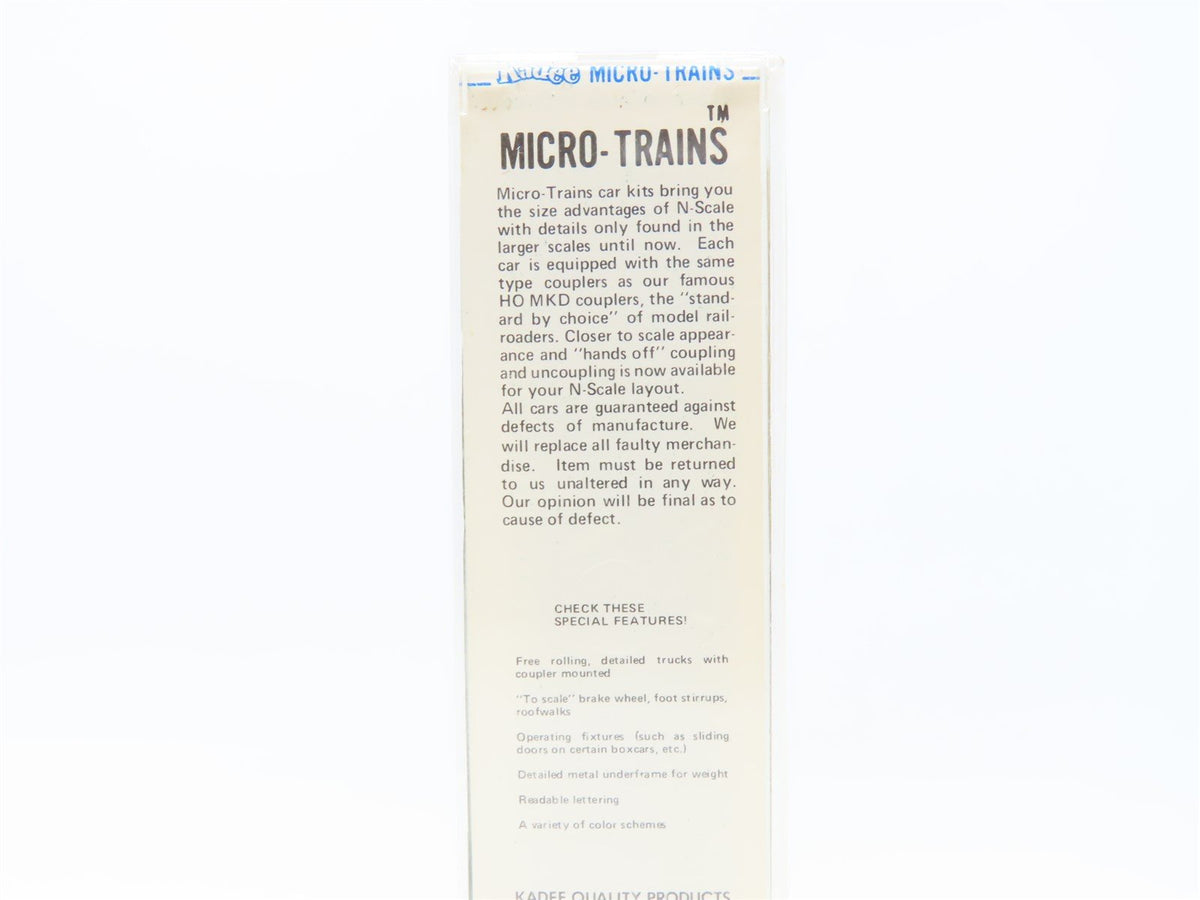 N Kadee Micro-Trains MTL #32144 SL-SF Frisco 50&#39; Box Car #12074 - Blue Label