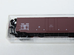 N Scale Micro-Trains MTL #32260 PGE Pacific Great Eastern 50' Box Car #4521
