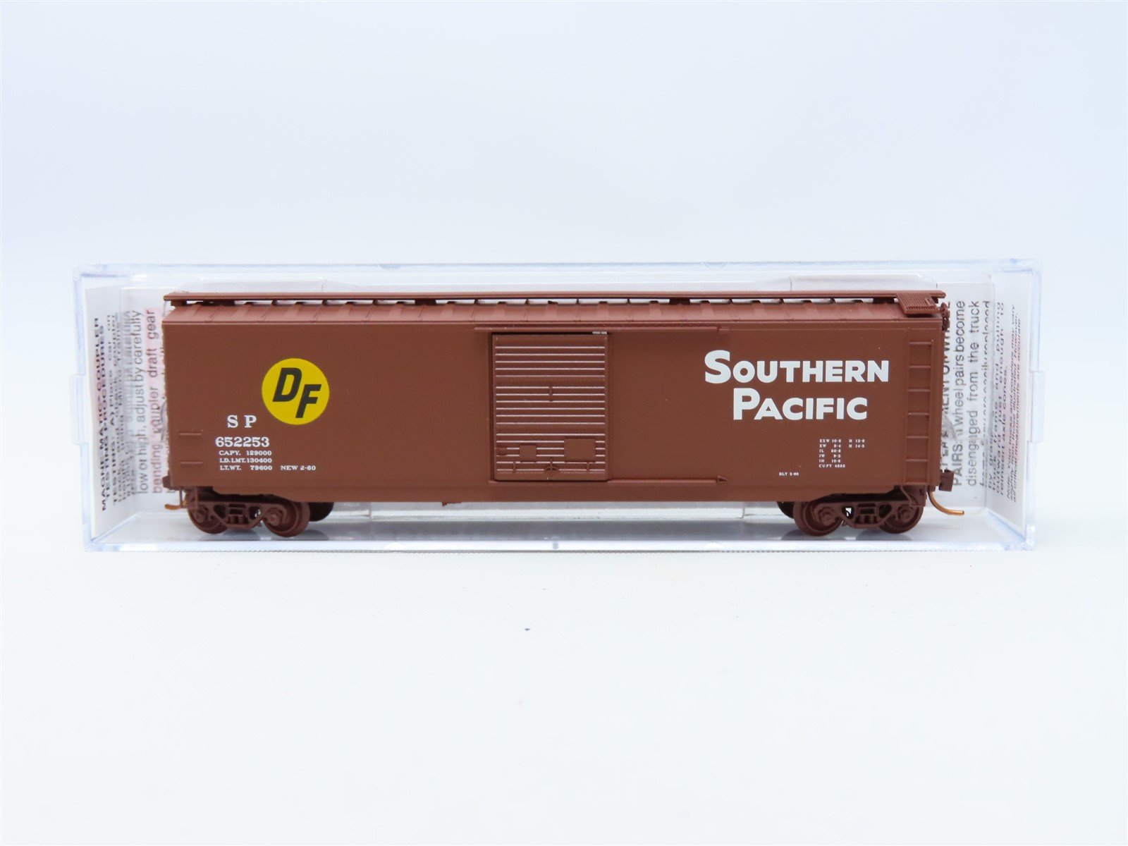 N Scale Micro-Trains MTL #03100200 SP Southern Pacific 50' Box Car #652253