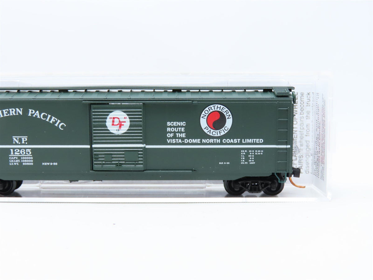 N Micro-Trains MTL #03100250 NP Northern Pacific 50&#39; Single Door Box Car #1265