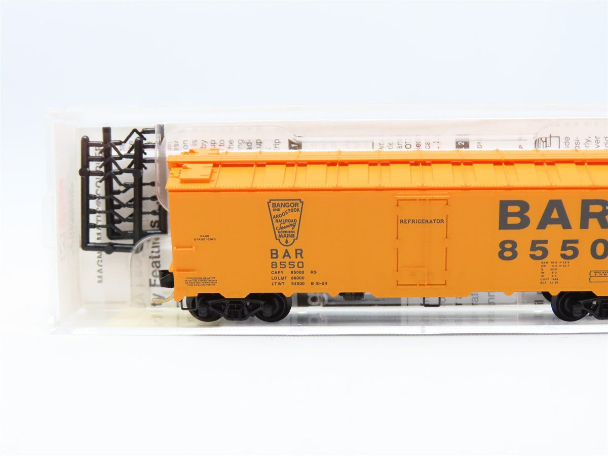 N Scale Micro-Trains MTL #59020 BAR Bangor &amp; Aroostook 40&#39; Ice Reefer #8550