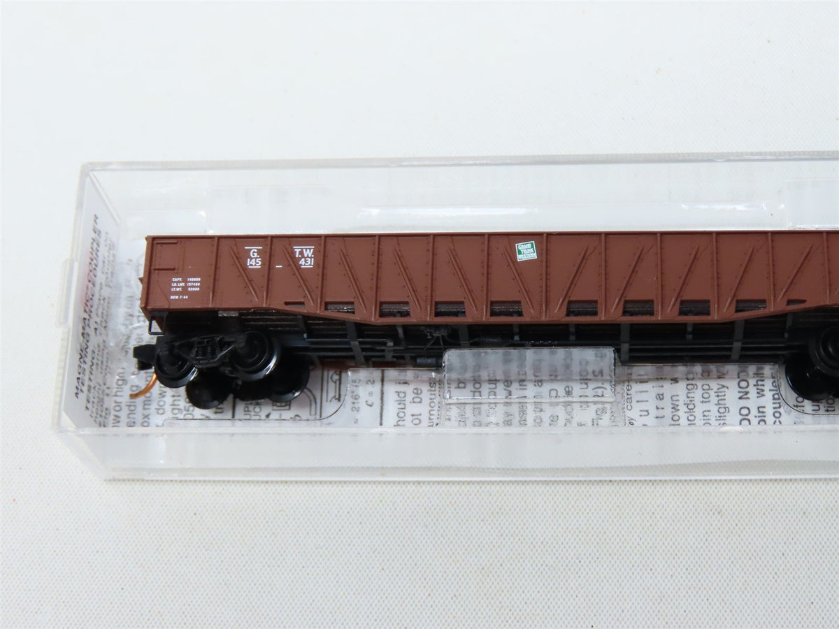 N Scale Micro-Trains MTL #63010 GTW Grand Trunk Western 50&#39; Gondola #145431