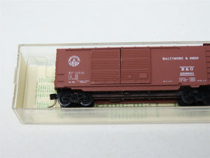 N Kadee Micro-Trains MTL #23157 B&O Baltimore & Ohio 40' Box Car - Blue Label