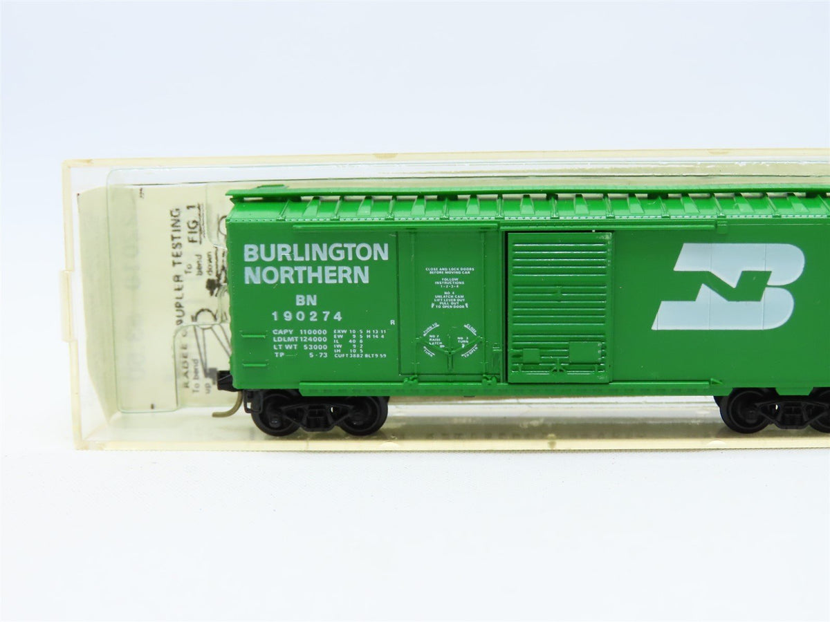 N Scale Kadee Micro-Trains MTL #22010 BN Burlington Northern 40&#39; Box Car #190274