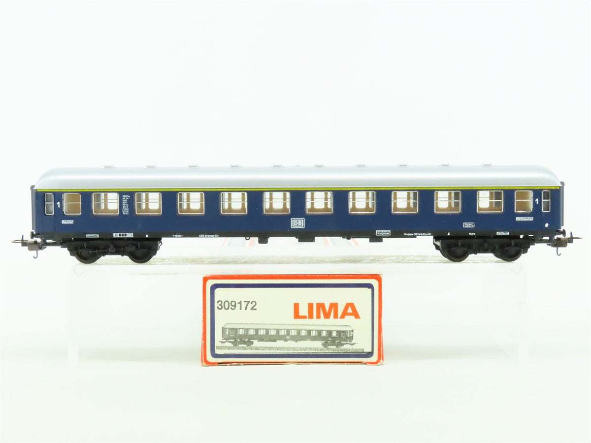 HO Scale Lima 309172 DB German Federal 1st Class Corridor Coach Passenger #11853