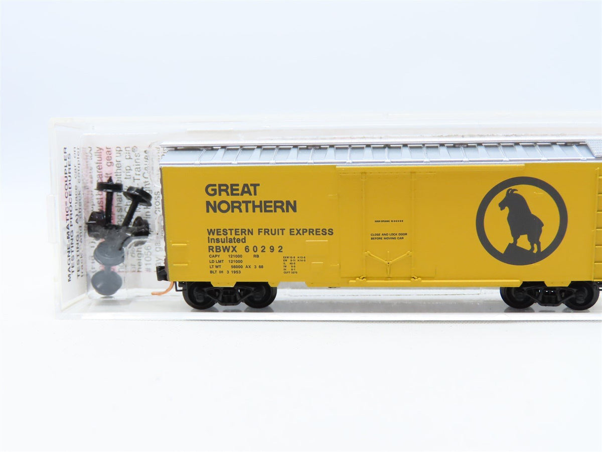 N Scale Micro-Trains MTL #21460 RBWX GN Western Fruit Express 40&#39; Box Car #60292
