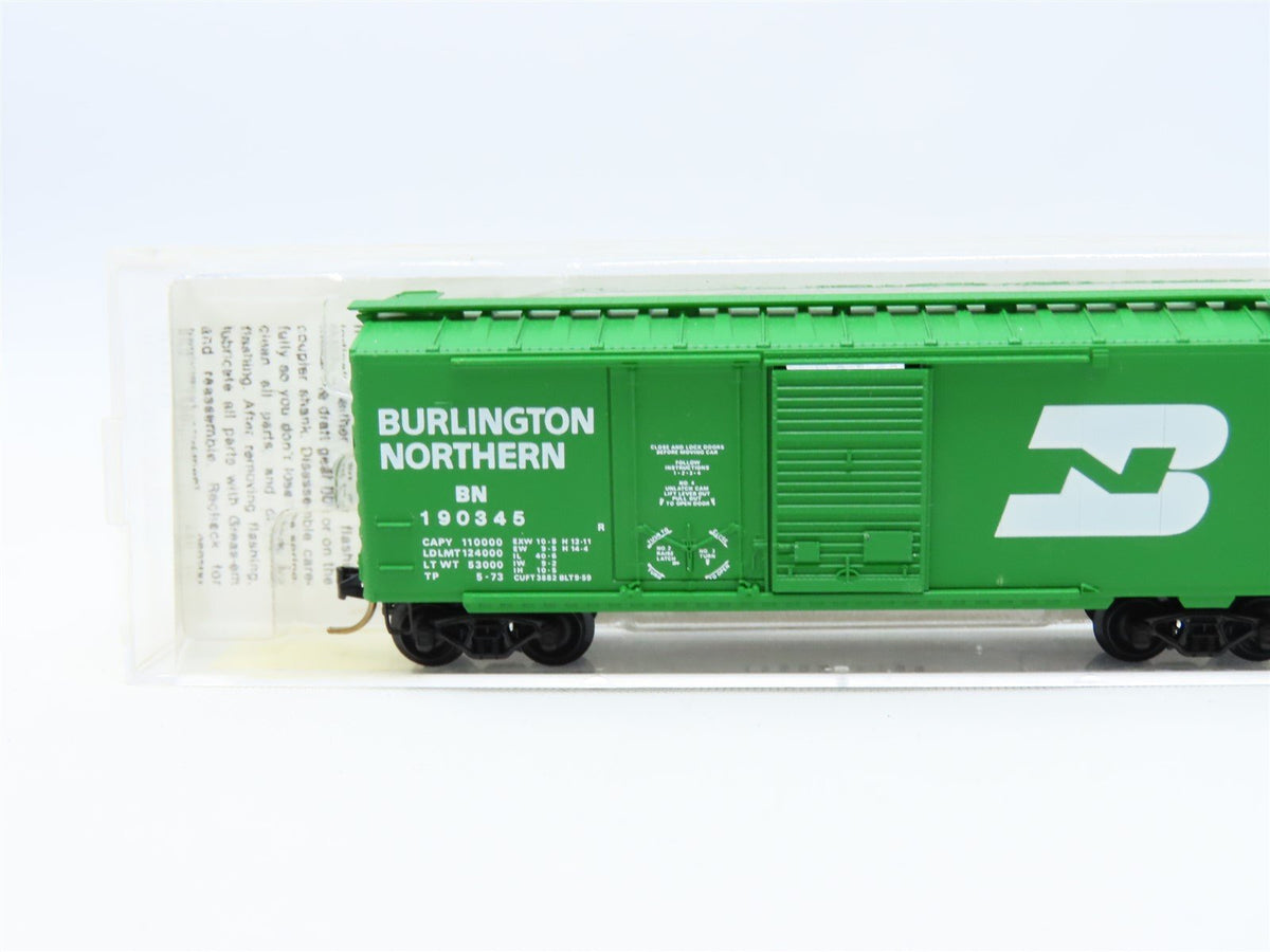 N Scale Micro-Trains MTL #22010 BN Burlington Northern 40&#39; Box Car #190345