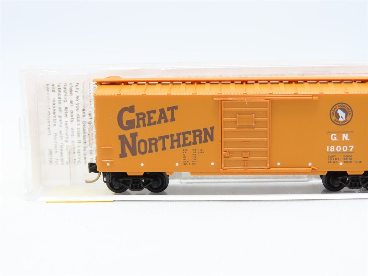 N Micro-Trains MTL #20190 GN Great Northern &quot;Circus Car&quot; 40&#39; Box Car #18007