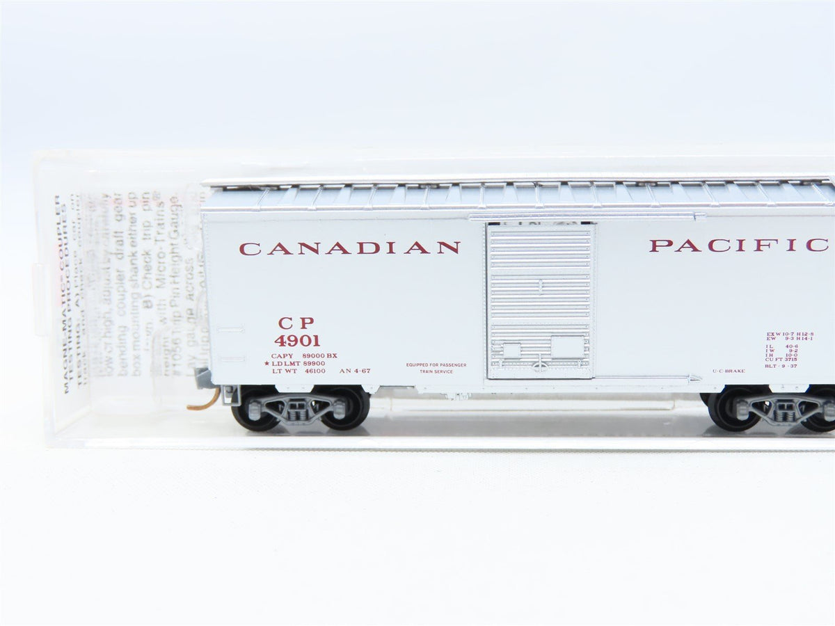 N Scale Micro-Trains MTL 20546 CP Canadian Pacific 40&#39; Single Door Box Car #4901