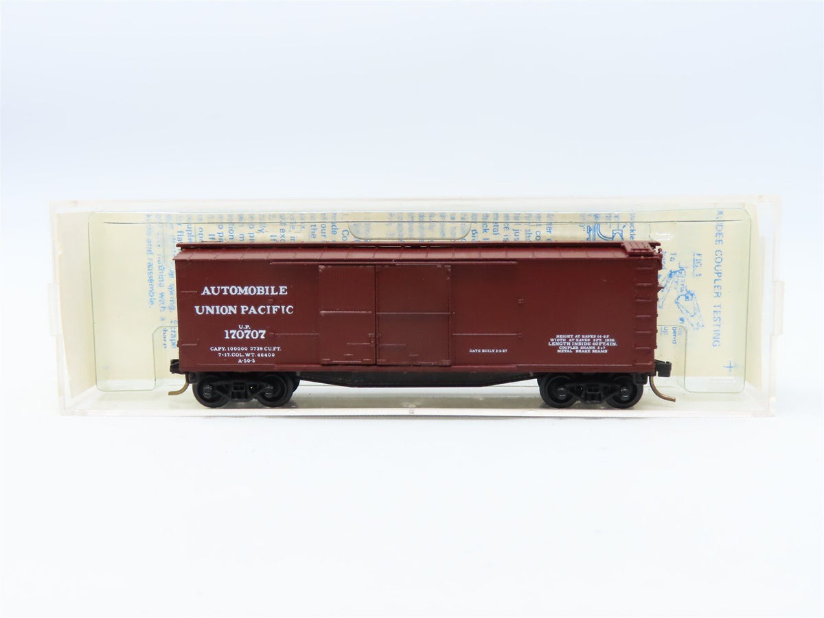 N Kadee Micro-Trains MTL #43087 UP Union Pacific 40&#39; Auto Box Car - Blue Label