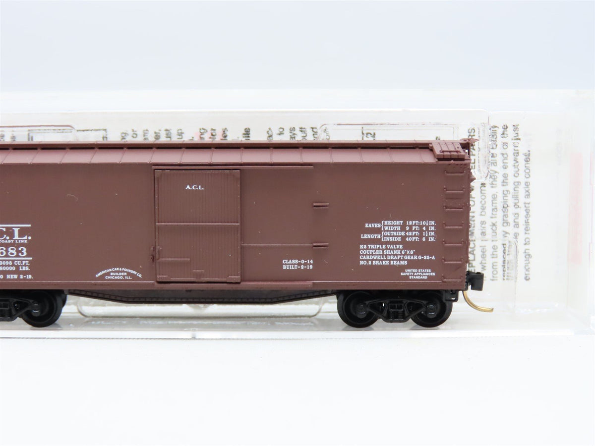N Scale Micro-Trains MTL #39080 ACL Atlantic Coast Line 40&#39; Box Car #46683
