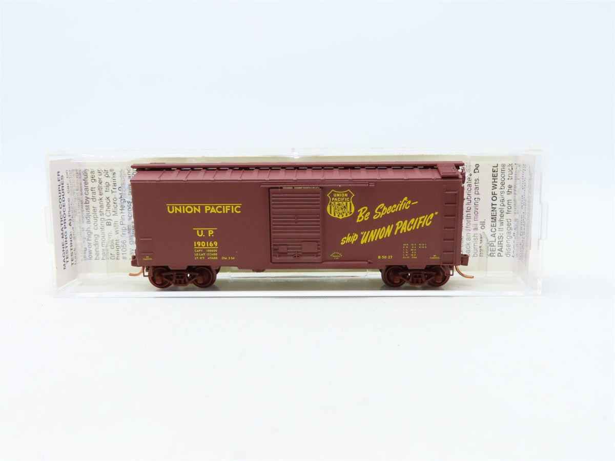 N Micro-Trains MTL Special Run NSC #05-96 UP Overland Route 40&#39; Box Car #190169