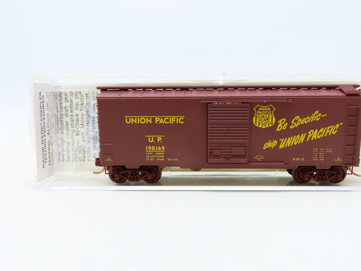 N Micro-Trains MTL Special Run NSC #05-96 UP Overland Route 40&#39; Box Car #190169