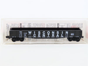 N Micro-Trains MTL 46330 WC Wisconsin Central 50' Fishbelly Side Gondola #55169