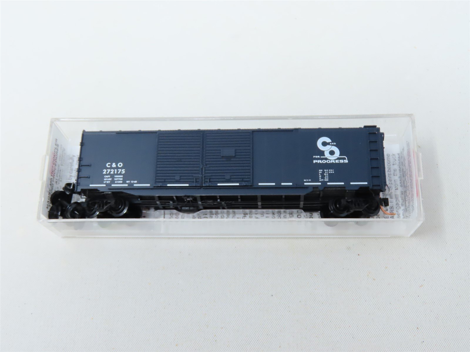 N Scale Micro-Trains MTL #78070 C&O Chesapeake & Ohio 50' Box Car #272175