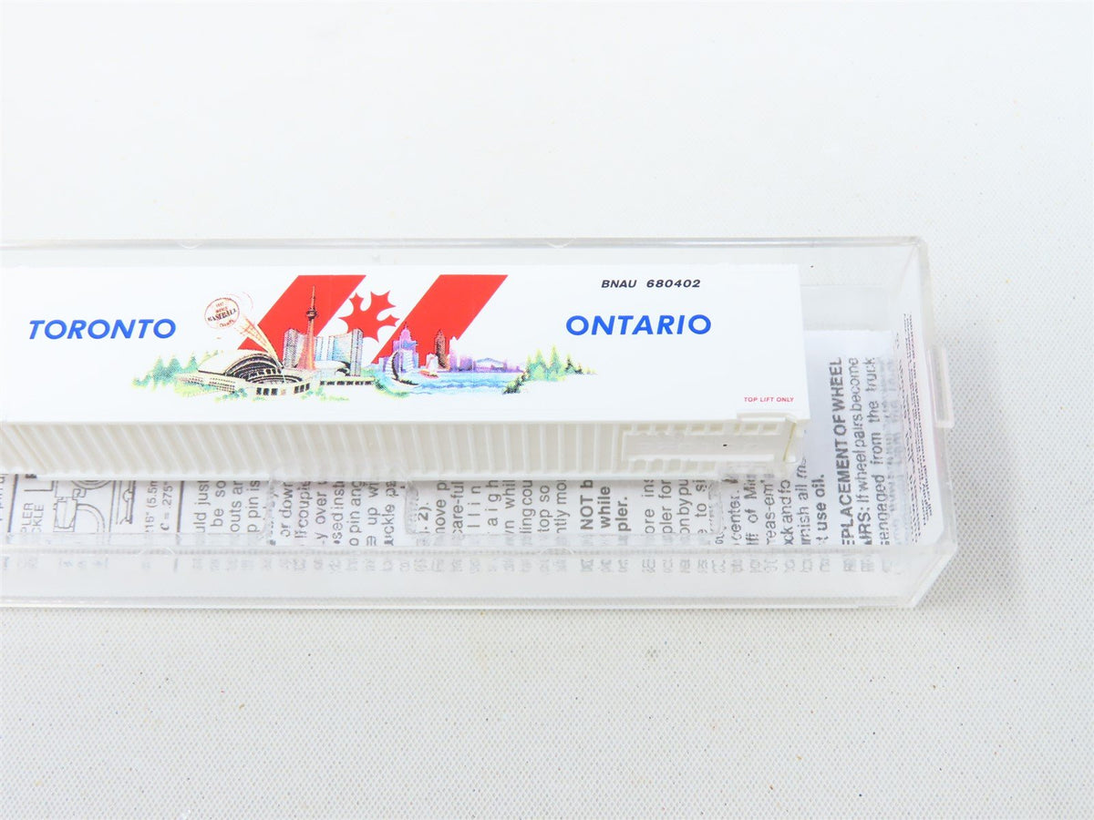 N Scale Micro-Trains MTL #08100740 BNAU 48&#39; Container -Toronto &amp; Ontario #680402