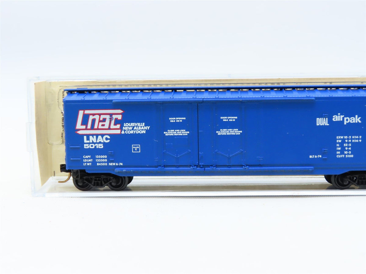 N Scale Kadee Micro-Trains MTL #36050 LNAC 50&#39; Double Plug Door Box Car #5015