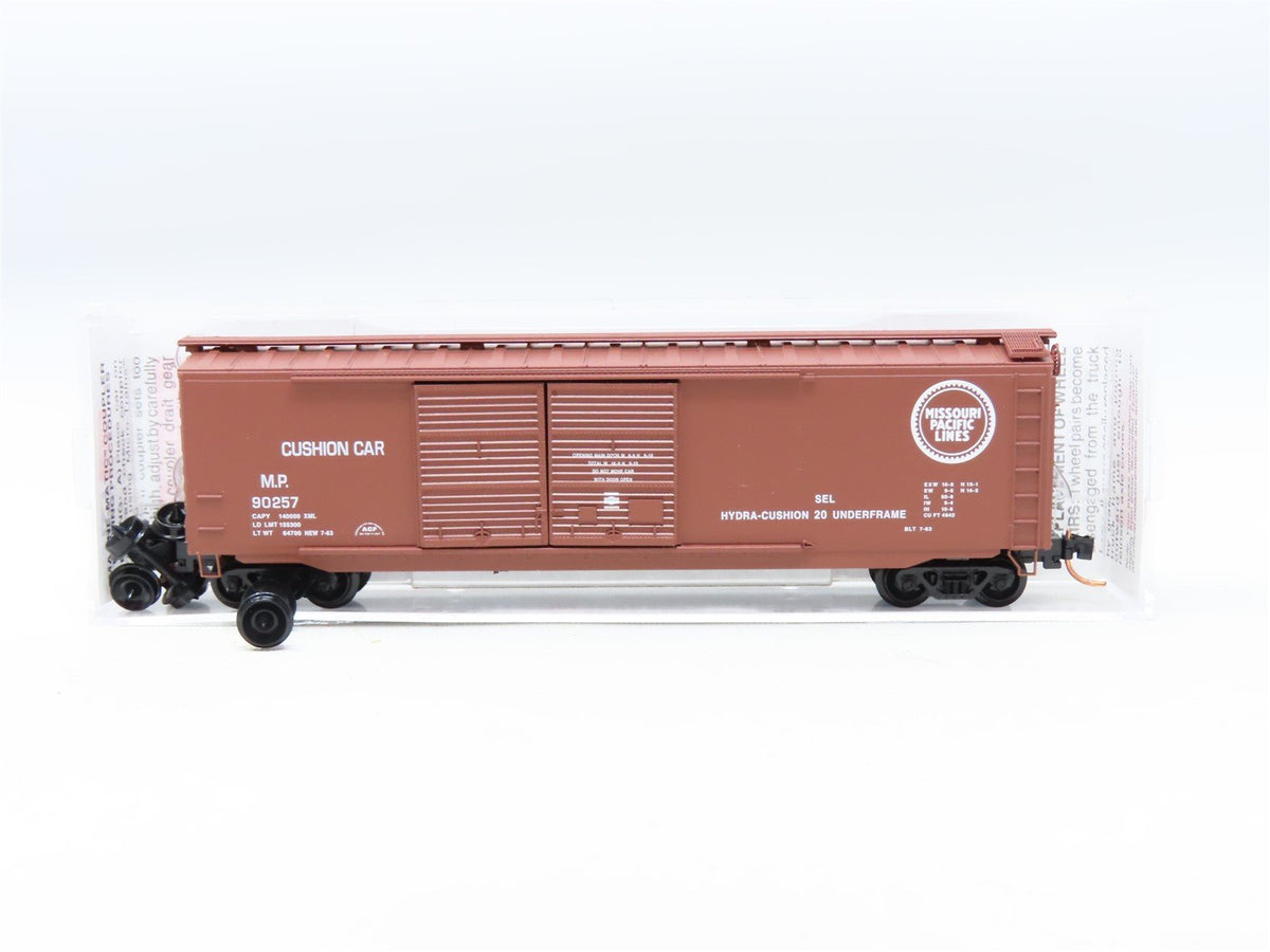 N Micro-Trains MTL #03400190 MP Missouri Pacific 50&#39; Double Door Box Car #90257