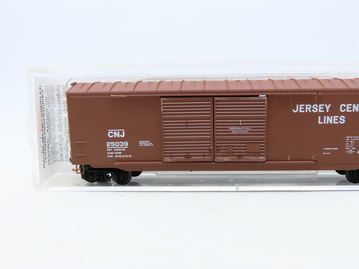 N Scale Micro-Trains MTL 37040 CNJ Jersey Central 50&#39; Double Door Box Car #25039