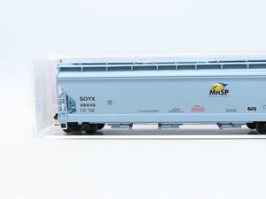 N Scale Micro-Trains MTL #09400300 SOYX MnSP 3-Bay Covered Hopper #98045