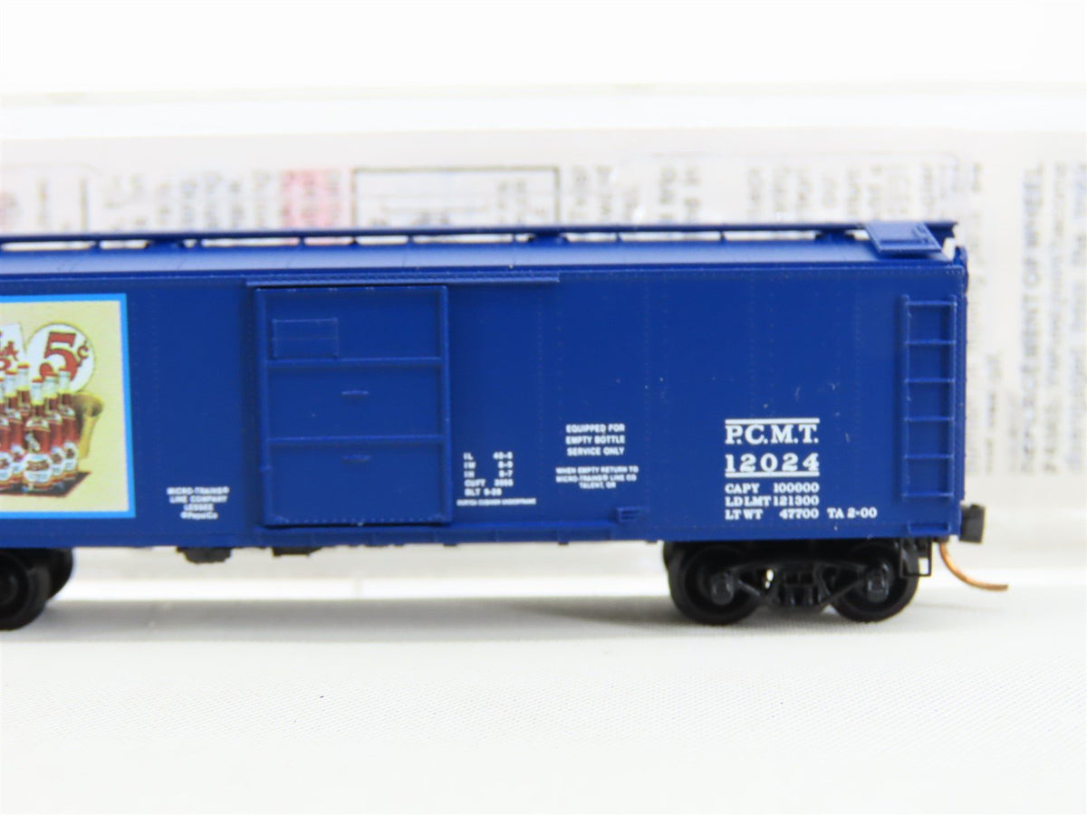 N Scale Micro-Trains MTL 120220 PCMT Pepsi-Cola 40&#39; USRA Steel Box Car #12024