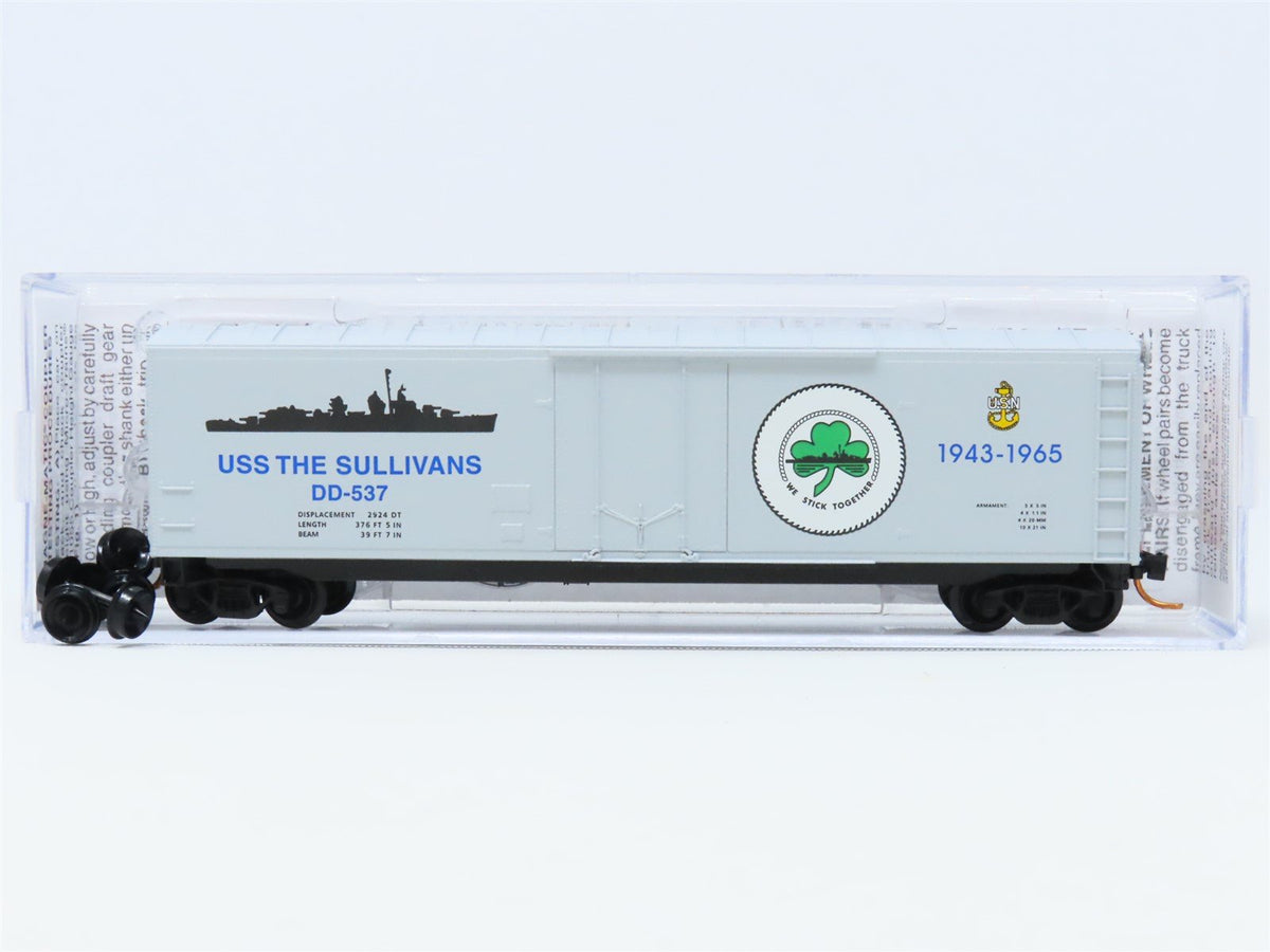 N Scale Micro-Trains MTL #03800407 USS The Sullivans 50&#39; Box Car #DD-537
