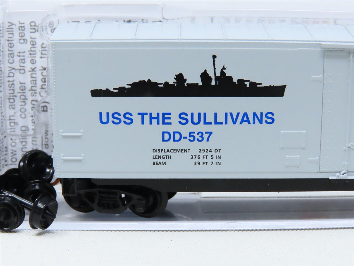 N Scale Micro-Trains MTL #03800407 USS The Sullivans 50&#39; Box Car #DD-537
