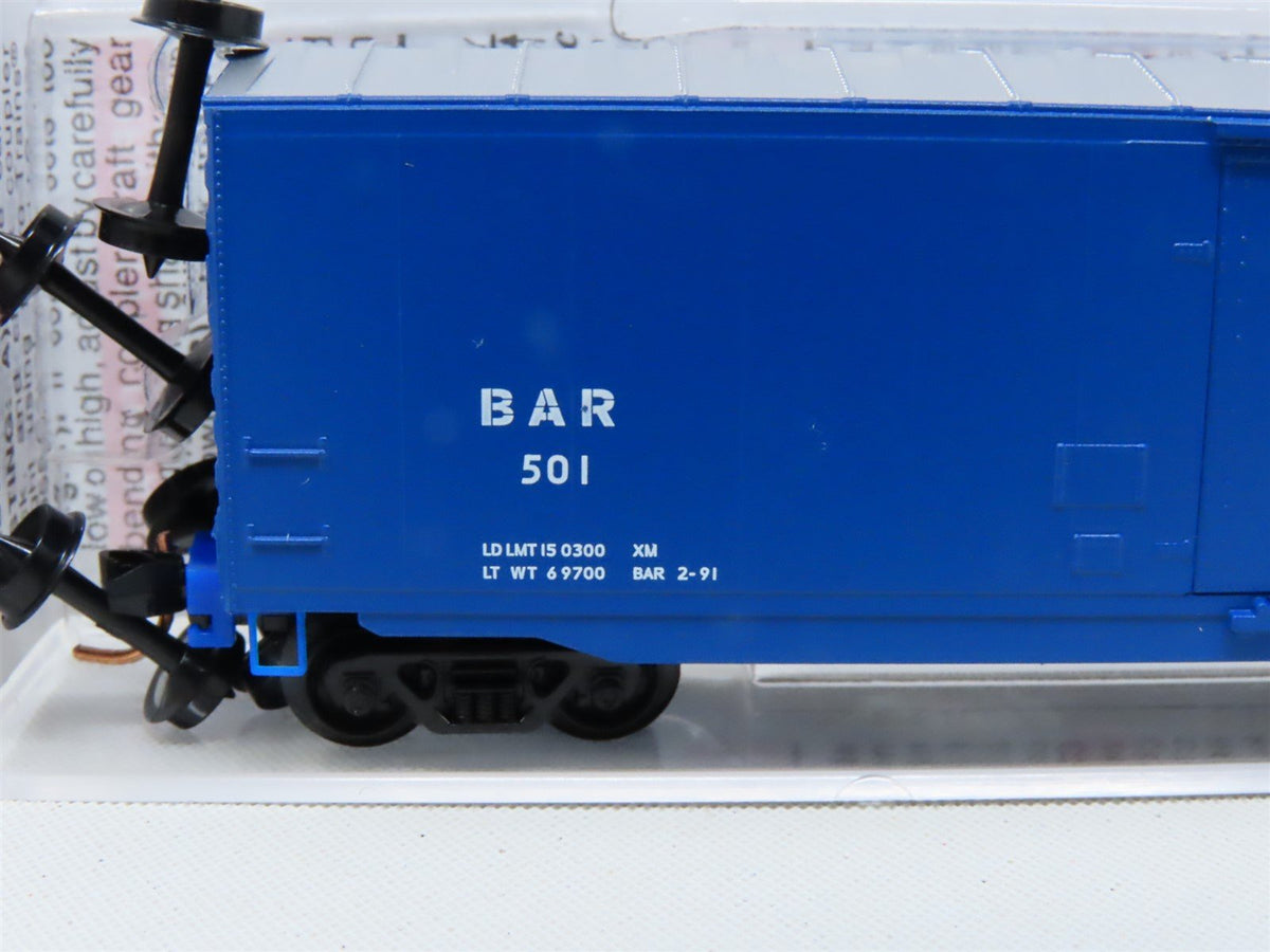N Scale Micro-Trains MTL 03800390 BAR &quot;fraser&quot; 50&#39; Plug Door Box Car #501