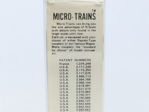 N Kadee Micro-Trains MTL #20020 ATSF Santa Fe 