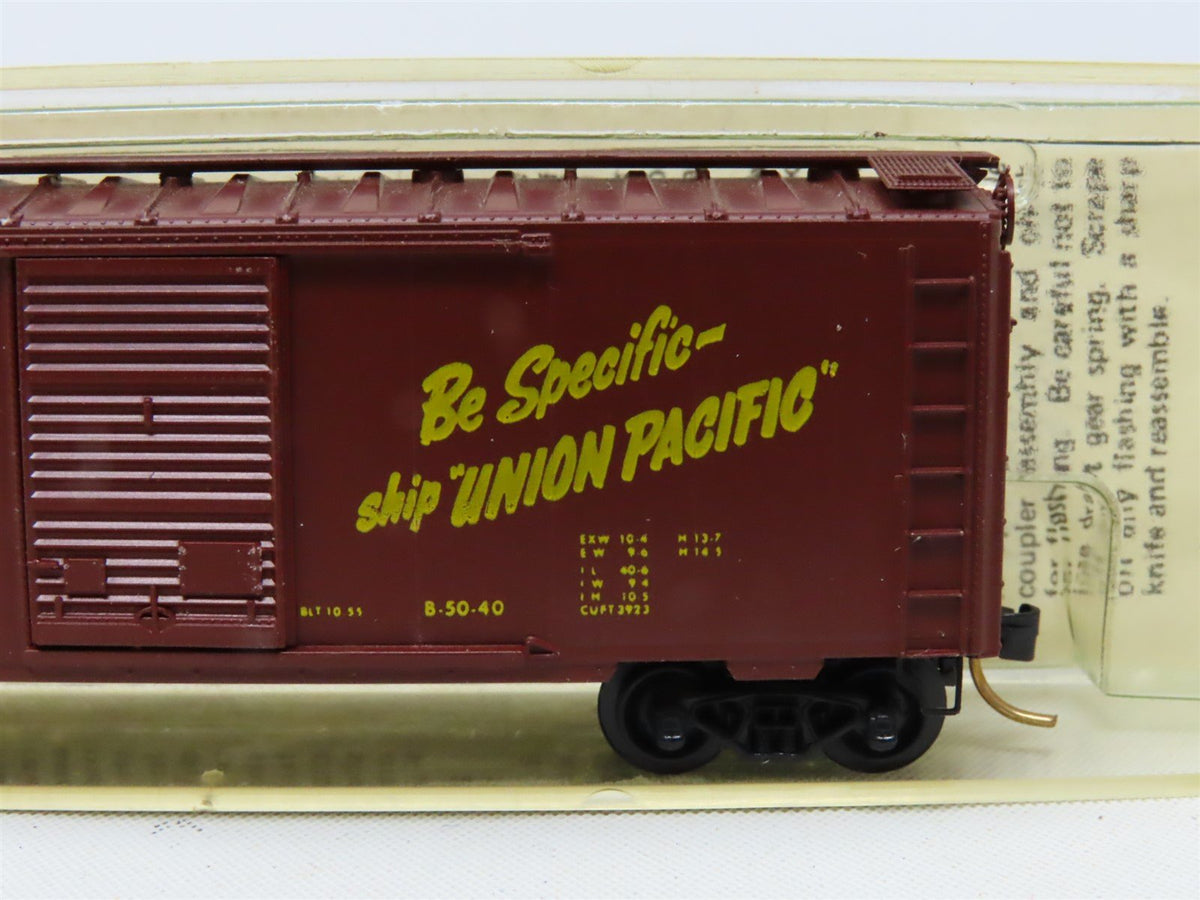 N Kadee Micro-Trains MTL #20070 ATSF Santa Fe &quot;Be Specific&quot; 40&#39; Box Car #124244