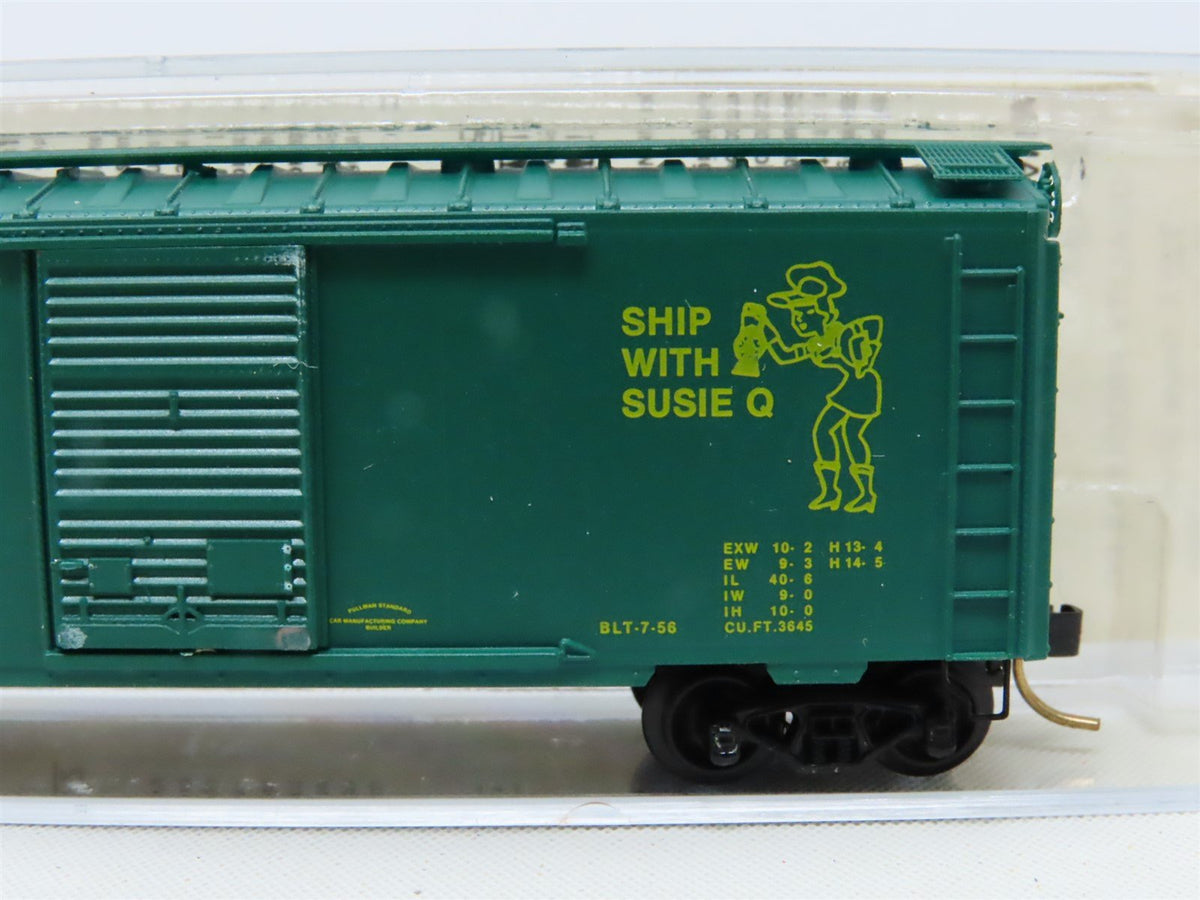 N Scale Kadee Micro-Trains MTL 20300 NYSW Susquehanna &quot;Susie Q&quot; 40&#39; Box Car #501