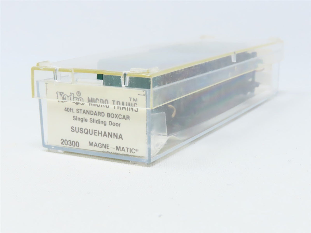 N Scale Kadee Micro-Trains MTL 20300 NYSW Susquehanna &quot;Susie Q&quot; 40&#39; Box Car #501