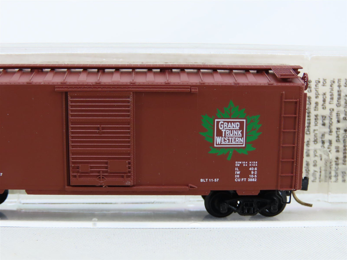 N Kadee Micro-Trains MTL #20010 GTW Grand Trunk Western 40&#39; Box Car #516768