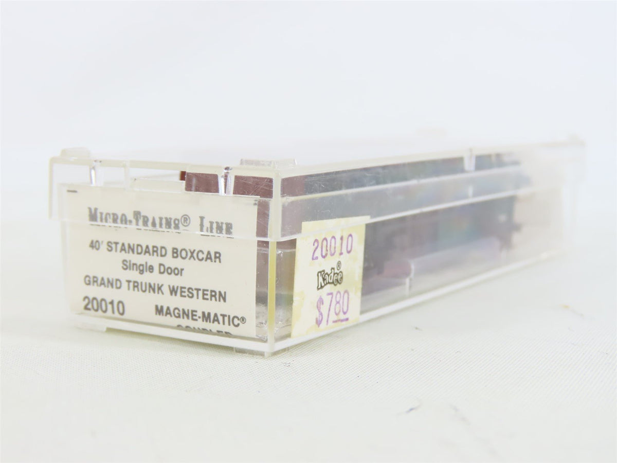 N Kadee Micro-Trains MTL #20010 GTW Grand Trunk Western 40&#39; Box Car #516768