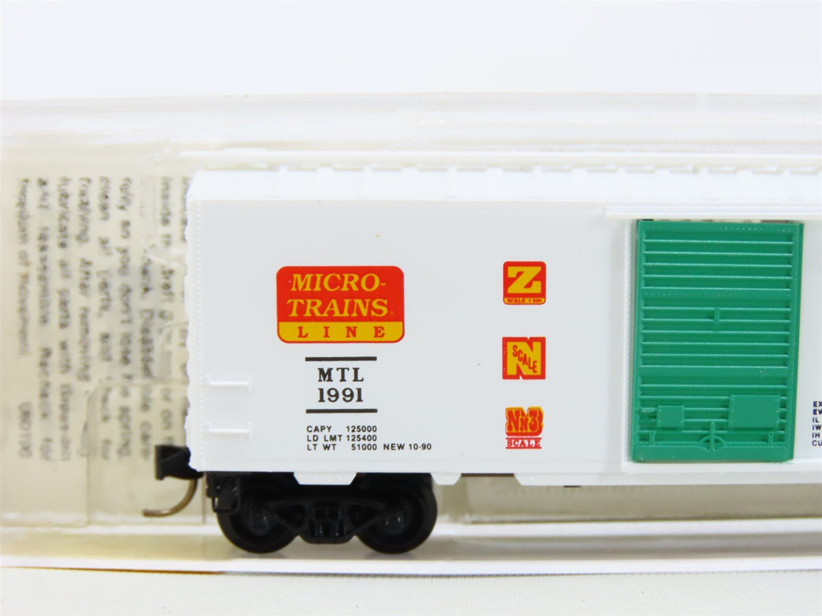 N Micro-Trains MTL #20086 MTL Micro-Trains Line 40&#39; Single Door Box Car #1991