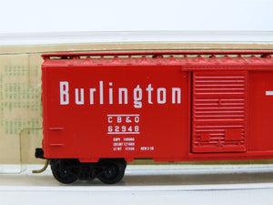 N Kadee Micro-Trains MTL #20338 CB&Q Burlington Route 40' Box Car - Blue Label