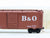 N Scale Kadee Micro-Trains MTL #20312 B&O Baltimore & Ohio 40' Box Car #468599