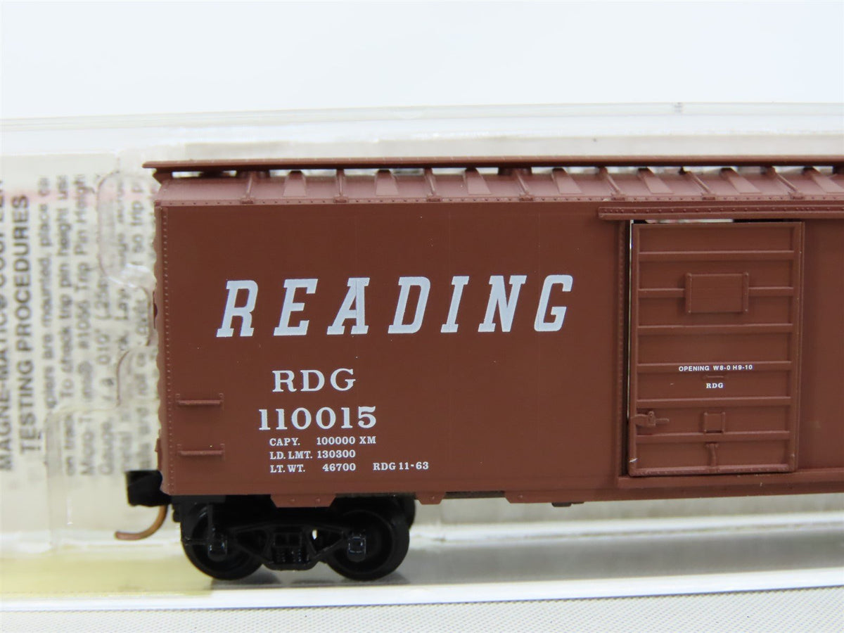 N Scale Micro-Trains MTL 20810 RDG Reading Lines 40&#39; Single Door Box Car #110015