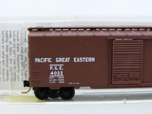 N Scale Micro-Trains MTL #20970 PGE Pacific Great Eastern 40' Box Car #4022