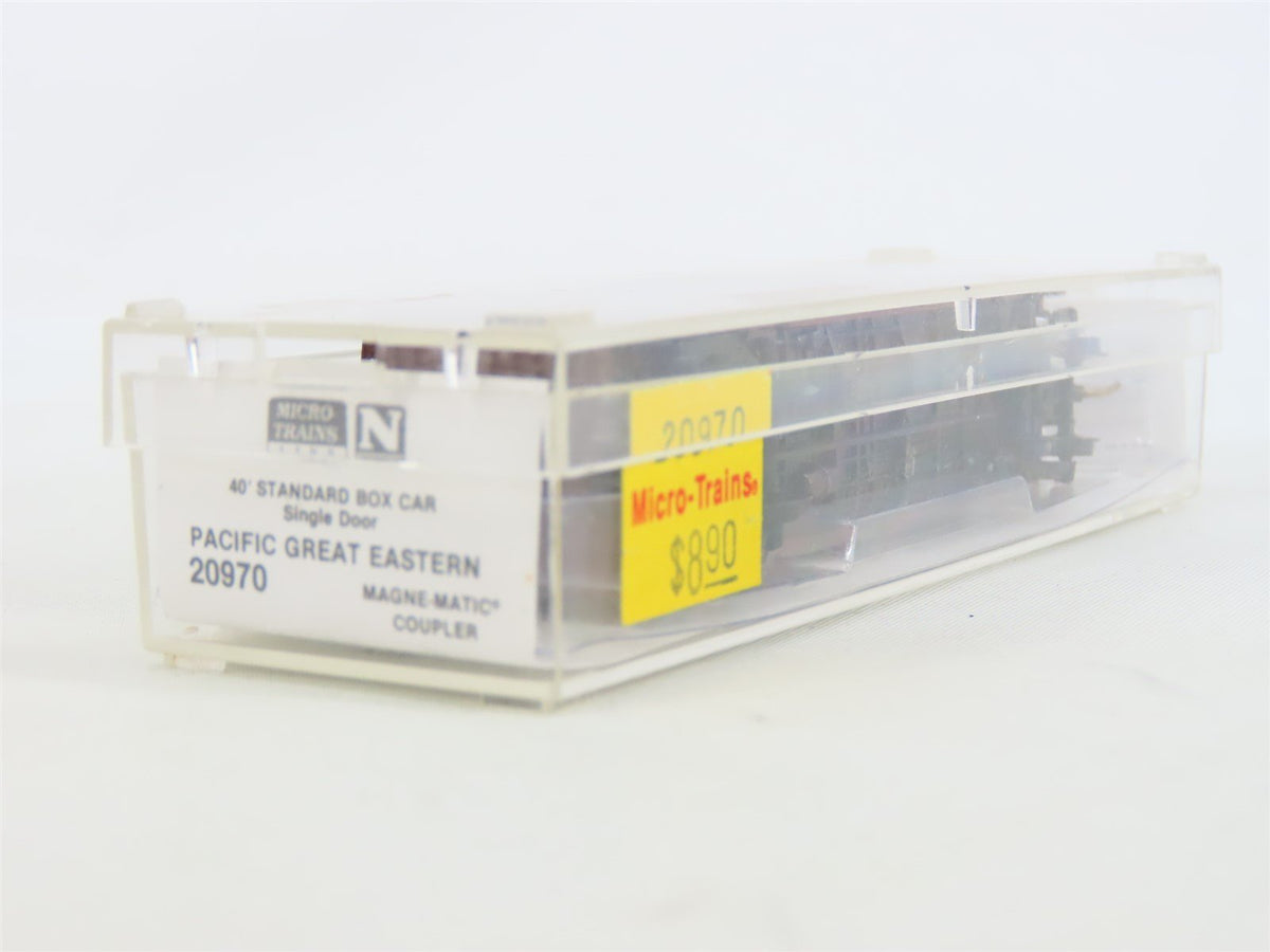 N Scale Micro-Trains MTL #20970 PGE Pacific Great Eastern 40&#39; Box Car #4022