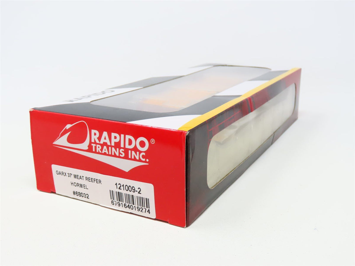 HO Rapido 121009-2 URTX Union Refrigerator Hormel 37&#39; Meat Reefer #68032 -Sealed