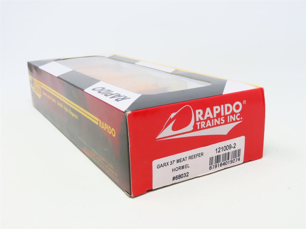 HO Rapido 121009-2 URTX Union Refrigerator Hormel 37&#39; Meat Reefer #68032 -Sealed
