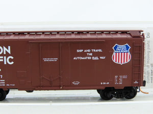 N Scale Micro-Trains MTL #21140 UP Union Pacific 40' Plug Door Box Car #113397