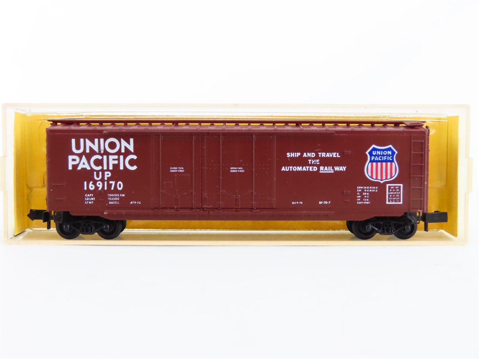N Kadee Micro-Trains MTL #36084-1 UP Union Pacific 50' Box Car - Blue Label
