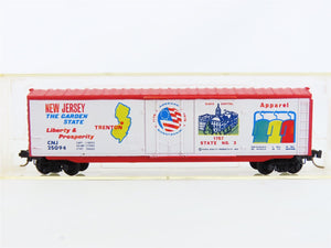 N Scale Kadee Micro-Trains MTL CNJ New Jersey Bicentennial 50' Box Car #25094