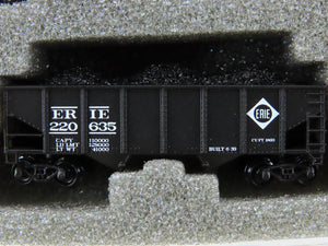 Z Scale FULL THROTTLE #WDW 2015 Erie Railroad 2-Bay Hopper w/ Coal Load Set #2