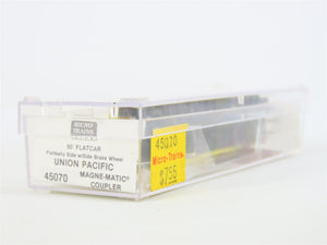 N Scale Micro-Trains MTL 42070 UP Union Pacific Fishbelly Side Flat Car #58315