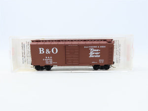 N Scale Micro-Trains MTL #20346/2 B&O Baltimore & Ohio 40' Box Car #470751